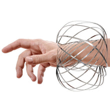 Load image into Gallery viewer, 2018 Magic Ring Toroflux Torofluxus Flowtoy Amazing Flow Rings Toys Kinetic Spring Toy Funny Outdoor Game Intelligent Toy Fidget