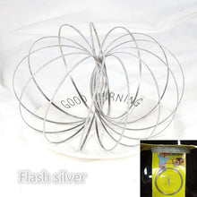 Load image into Gallery viewer, 2018 Magic Ring Toroflux Torofluxus Flowtoy Amazing Flow Rings Toys Kinetic Spring Toy Funny Outdoor Game Intelligent Toy Fidget