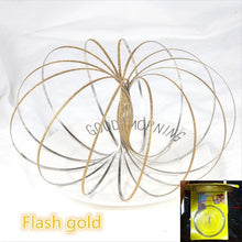 Load image into Gallery viewer, 2018 Magic Ring Toroflux Torofluxus Flowtoy Amazing Flow Rings Toys Kinetic Spring Toy Funny Outdoor Game Intelligent Toy Fidget
