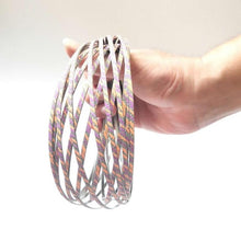 Load image into Gallery viewer, 2018 Magic Ring Toroflux Torofluxus Flowtoy Amazing Flow Rings Toys Kinetic Spring Toy Funny Outdoor Game Intelligent Toy Fidget